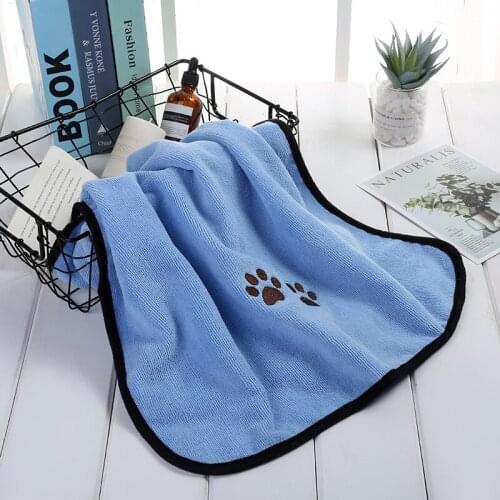 Creative Printing Pet Towel Soft Multipurpose Absorbent Pet Bath Towel for Cat Kitten Dog Puppy Pet Cleaning Supplies