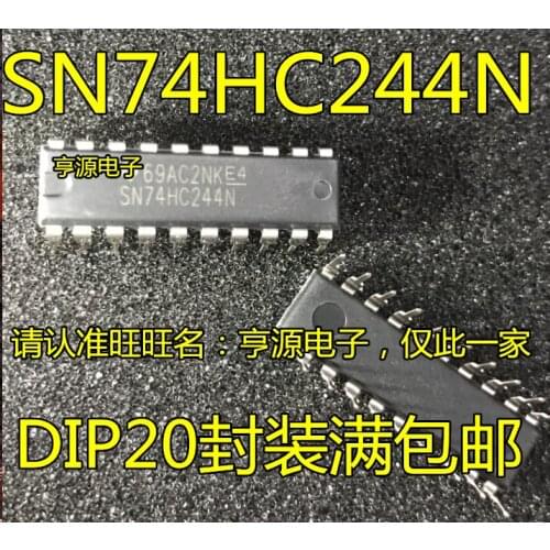 10PCS 74HC244 SN74HC244N DIP20