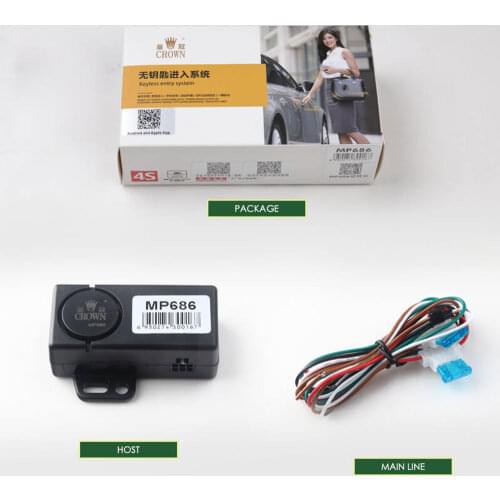 Car alarm Car door lock Automatic Trunk Opening Universal model MP686 control boot central lock car lock remote control