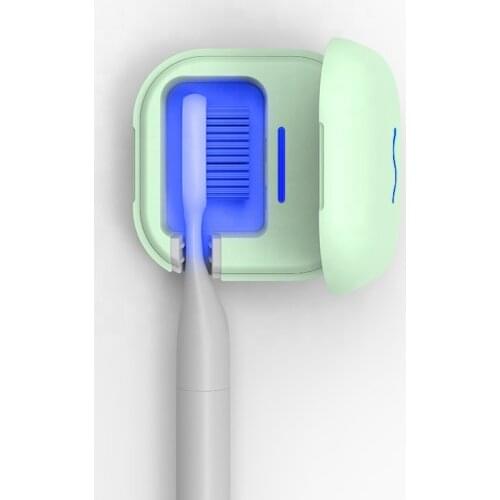 Toothbrush Sanitizer USB Rechargeable UV Toothbrush Sterilizer Automatic Sanitizer Case Use For Earphone and jewelry