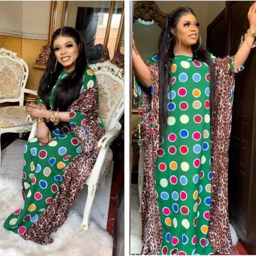 Length 150cm 2 Piece Set African Dresses For Women 2020 Africa Clothing Muslim Long Dress Length Fashion African Dress For Lady