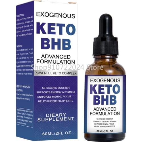 60ml Ketone Drops Burn Fat Boost Energy and Improve Heart Health keto drops Physical fitness