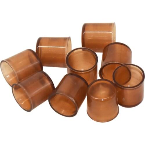 120 Pcs Bee Queen Rearing King New Plastic Brown Color Cells Cages Room Cups Cell Cage Cup Bees Tools Beekeepers Equipment