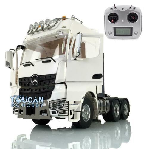 LESU 6*6 Tractor Truck RC 1/14 Metal Chassis Light Radio Hercules Arcos Cabin THZH0800-SMT2