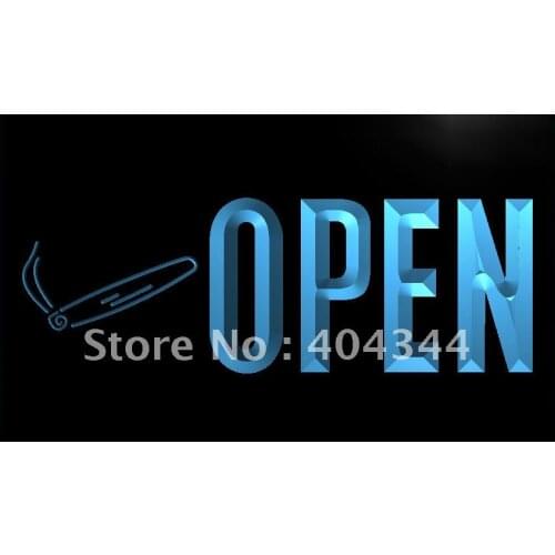 LK830- OPEN Cigars Display Ad LED Neon Light Sign home decor crafts