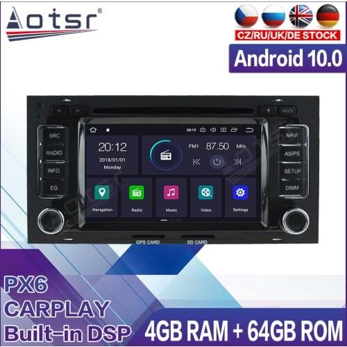 Android Radio Tape Recorder Car Multimedia Player Stereo For VW Volkswagen TOUAREG 8 2003 2004 - 2010 Head Unit Carplay GPS Navi