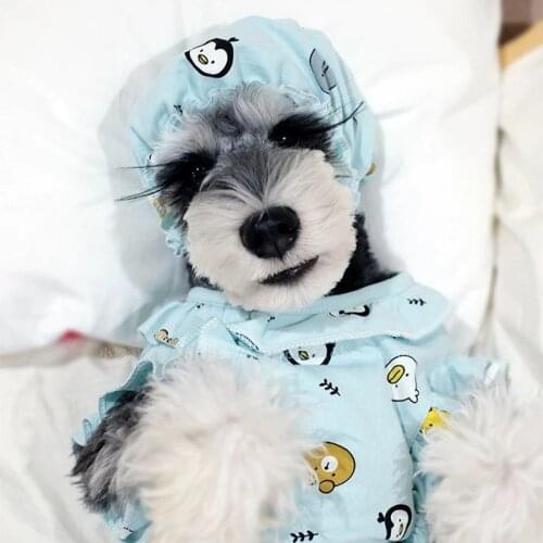 Dog clothes pet pajamas chihuahua big dog clothes Sleepwear for dogs cats comfortable anti-mosquito Summer clothes