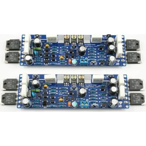 One Pair LJM A30W ONSEMI NJW0302G NJW0281G Dual Channel 30W 8Ω Pure Class A Power AMP Amplifier Finished Board with AP Test