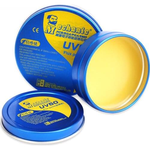 MECHANIC MCN UV80 UV50 Highly Synthetic Halogen-Free No Clean BGA Solder Paste Electric Soldering Iron Welding Fluxes