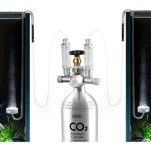 Carbon Dioxide Diffusion Co2 Aquarium Atomizer For Carbon Dioxide Pressure-Reducing Valve With Bubble Counter & Check Valve
