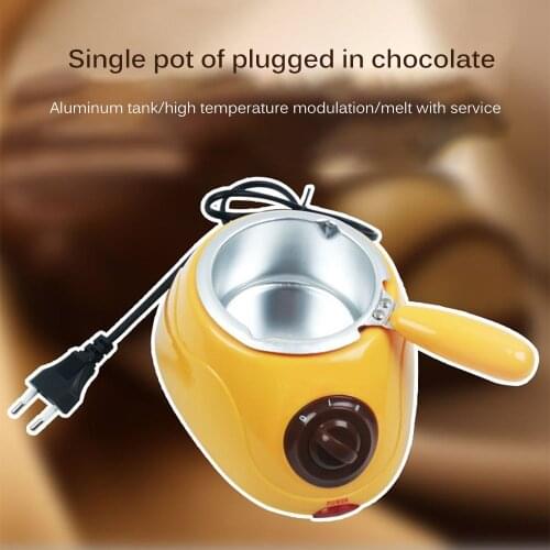 Chocolate Candy Melting Pot Electric Chocolate Fountain Fondue Chocolate Melt Pot Melter Machine DIY Kitchen Tool Handmade Soap
