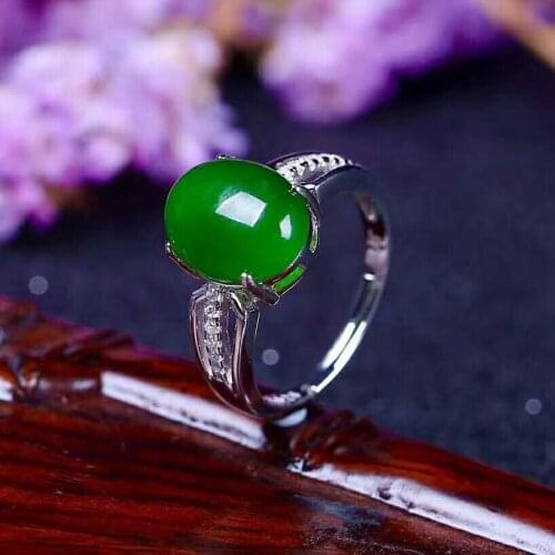 Tian Biyu Silver Inlay Ring New Womens Ring New j10