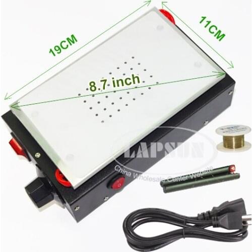 8.7" Metal Body Built-in Vacuum Pump Mobile Phone LCD Screen Separator Machine Max 8.7 inches Lens Glass Repair 948S