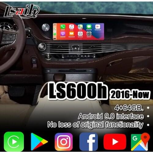PX6 CarPlay/ Android video interface for Lexus LS460 LS600.. 2013-17 with GPS Navigation, Android auto by Lsailt