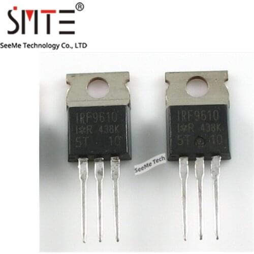20pcs/lot IRF9610 MOSFET P-CH 200V 1.8A TO220AB New and original