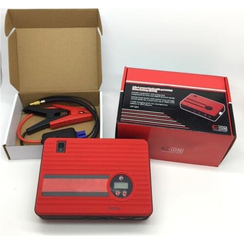 4-in-1 12v 14000mah car emerg kit jump starter with air compressor