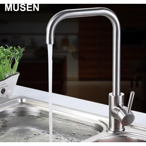 5 Years Warranty Hot Cold Water 304 Stainless Steel Kitchen Faucet Sink Tap Water Mixer