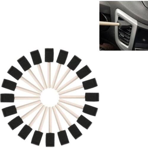 5Pcs/set Car Air Conditioner Vent Brush Car Grille Cleaner Auto Detailing Blinds Duster Brush Car-styling Auto Cleaning
