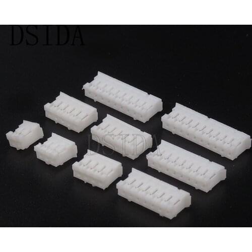 50PCS PH2.0 2p 3p 4p 5p 6p 7p 8p 9p 10p pin 2mm 2.0mm Pitch Plastic Shell / Housing / Pin Header JST Connector Female