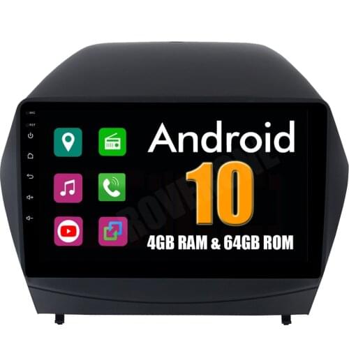 RoverOne for Hyundai Tucson IX35 Android 10 Autoradio Car GPS Radio Stereo Entertainment Multimedia Media System Head Unit