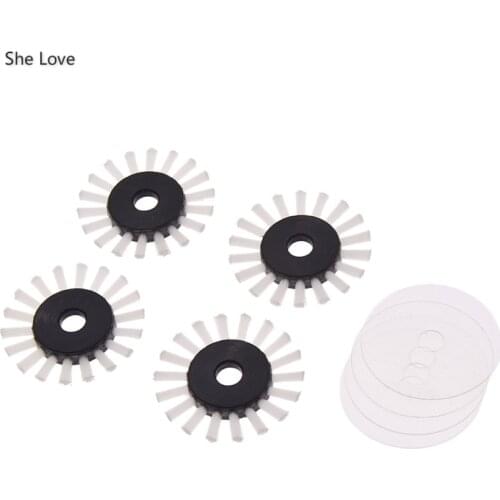 Chzimade 4Pcs/lot Weaving Brush For Silver Reed Singer Knitting Machine Sewing Accessories