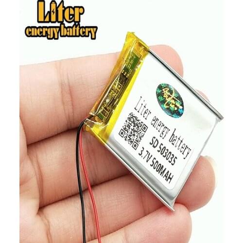 Battery cell factory provide 503035 3.7V 500mah wholesale operated tea lights