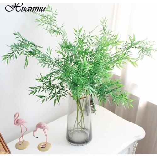 Simulation Green Plants Eucalyptus Leaves Fake Plant Home Living Room Table Decoration Wedding DIY Artificial Plants Photo Prop