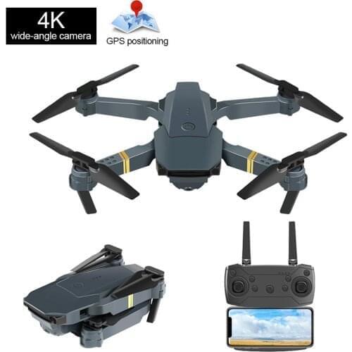 E58 RC Drone WIFI FPV With Wide Angle HD 4K Camera Hight Hold Mode Quadcopter Foldable Arm X Pro RTF Drone For Kids Gift
