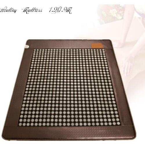Hot Sale Free Shipping Natural jade mattress price Health Care Mat Infrared Heat 10-70 Celsius body care sleeping 1.2X1.9M