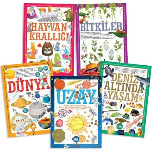 We live World Book Set Turkish