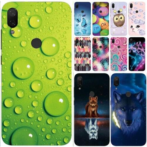 Soft Phone Case For Xiaomi Mi Play Cases Panda Funda Colorful Flower Silicone TPU Back Cover Shell
