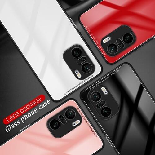 Solid Protective Case for xiaomi Poco f3 x3 Pro nfc Case glass Cover for Xiaomi Mi 11 lite pro ultra Shockproof Coque Back Cover