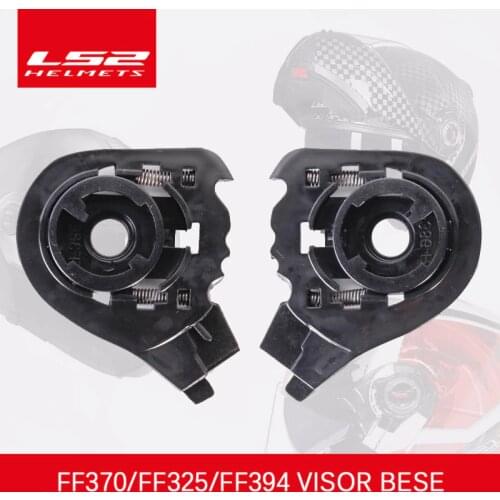 A pair of LS2 FF370 motorcycle helmet lens base suitable for LS2 FF325 FF386 helmet visor accessories