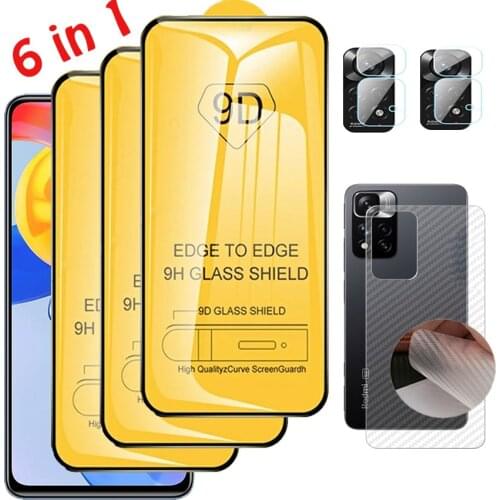 Front+Back, Glass for Redmi Note 10 Pro Screen Protector Redmi Note10/10S Xiaomi Redmi Note 10Pro Protective Glass Redmi Note 10