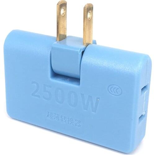 High Quality 3 Outlet Grounded AC Power 2 Prong Swivel Light Wall Tap Adapter Tools Electrical Plugs For Phone Computer Camera