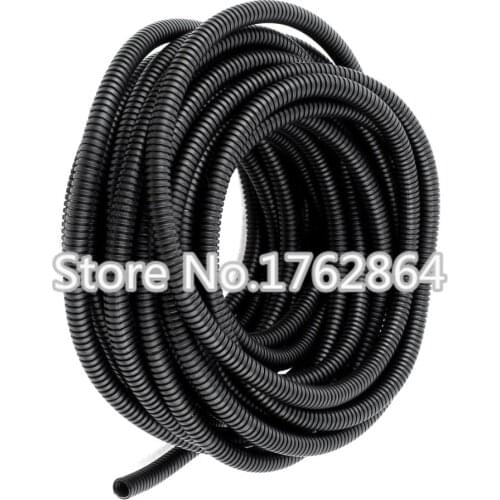 5m/Lot Plastic Corrugated Pipe AD18.5 Fiber optic cable to protect the Corrugated hose cable sheathing Sleeve