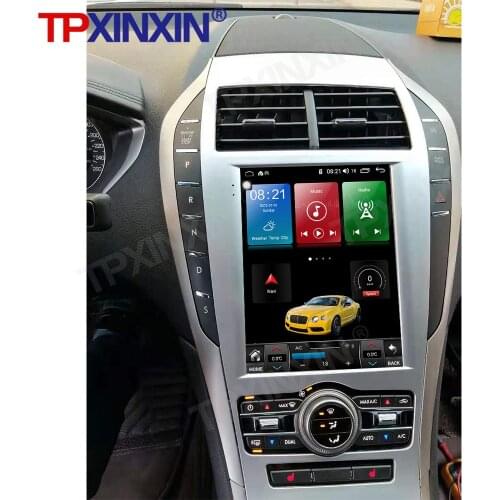 Android 11.0 For Lincoln MKZ 128G Stereo receiver Car Multimedia Stereo Player Headunit Audio Radio GPS Navigtion