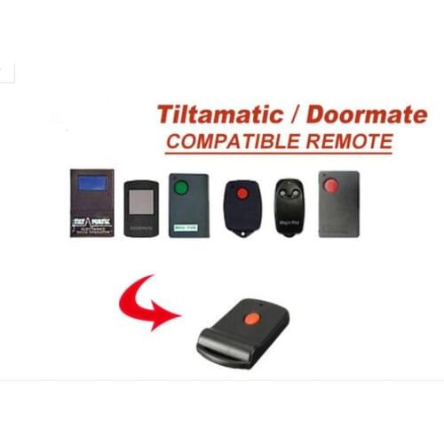 For tilt a matic ,doormate,TRV,TRG garage door remote control beautiful