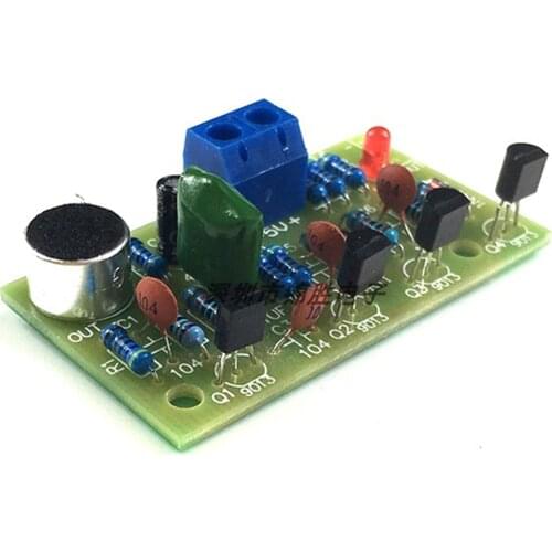 Electronic Acoustic Clap Control Switch DIY Kit Sound Sensor Electronic Circuit DIY Suit Integrated PCB Module