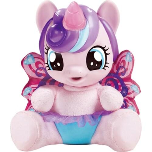 Lanyitoys new Stuffed toys my little ponies 10.6inch Unicorn baby doll cute Horse Plush Doll toys for girls Christmas Gifts
