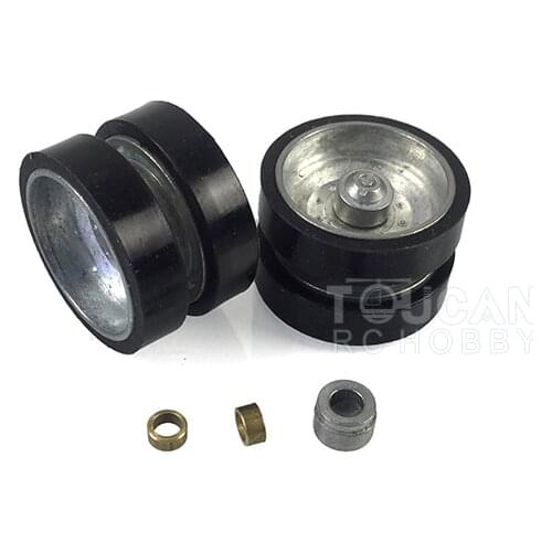 Mato 1/16 Henglong USA M1A2 Abrams RC Tank Metal Idlers W/ Bearings MT199I TH00905