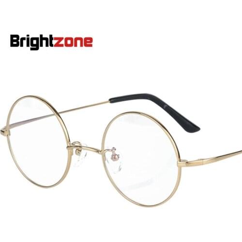 Brightzone Pure Men Myopia Vintage Clear Round Optical Computer Glasses Frame Anti Blue Light Spectacles Women Eyeglasses Tmall