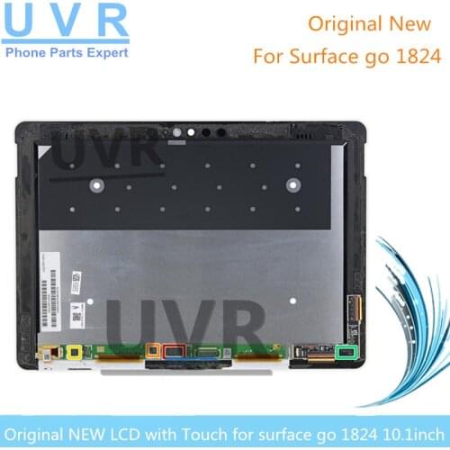 Original LCD with touch For Microsoft surface go Model 1824 lcd display touch screen glass digitizer assembly 10inch
