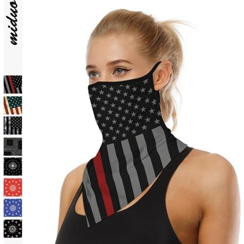 Outdoor Hiking Scarf Face Cover Printed Scarves Multi Functional Seamless Quick Dry Hairband Head Scarf Camping Cycling Bandana
