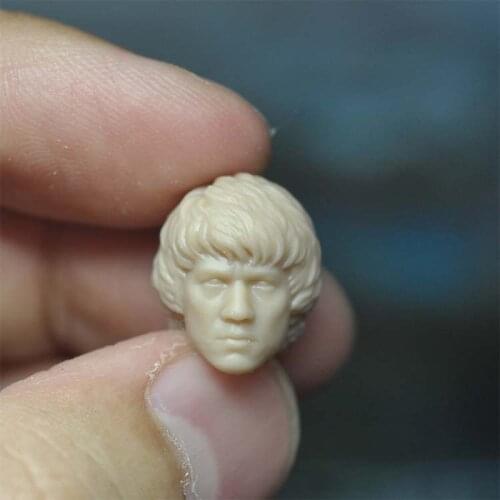 Blank 1/18 The Police Story Young Jackie Chan Head Sculpt Unpainted Fit 3.75" Figure