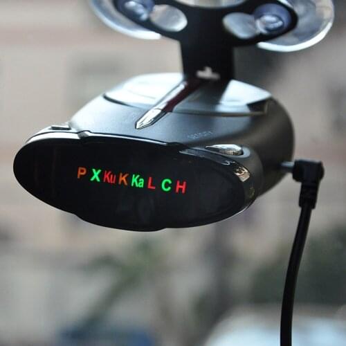Radar Detector Mobile Speed Detection Radar Alarm Support English And Russian Voice Announcement XRS 9880/9345/9740