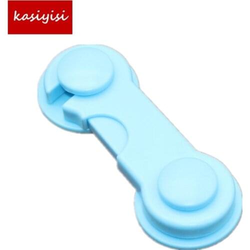 100Pcs/lot Securiy Multi Function Drawer Lock Safety Door Lock Baby Plastic Cabinet Lock Toilet Lock