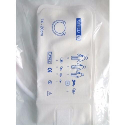 Free shipping Disposable children Arm NIBP Cuff non woven blood pressure cuffs with one tube