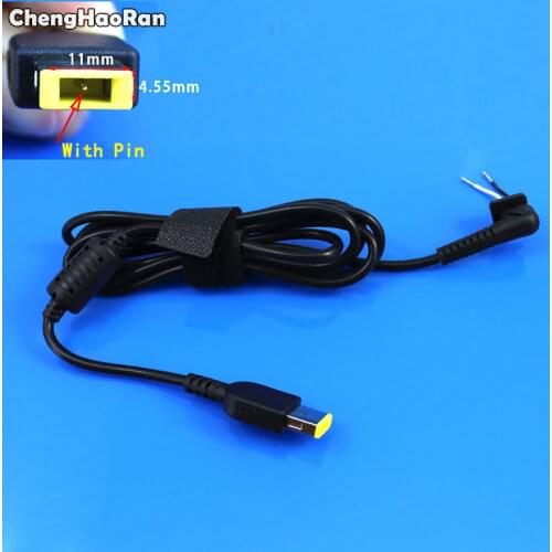 ChengHaoRan DC Tip Plug Connector Cord Laptop Power Cable For Lenovo ThinkPad Yoga Square Charger Adapter PC Cable Notebook