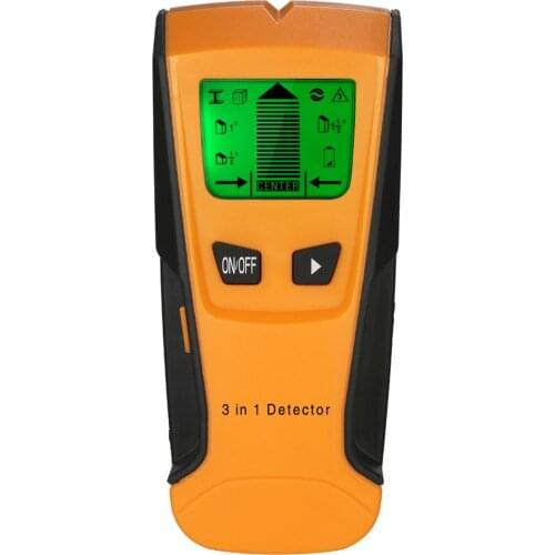 Stud Finder 3 in 1 Multi-functional LCD Digital Wall Detector Metal Wood AC Cable Live Wire Scanner Wall Scanner Metal detector